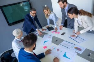 diverse happy business people in board room meetin 2023 11 27 05 07 26 83GNUU2